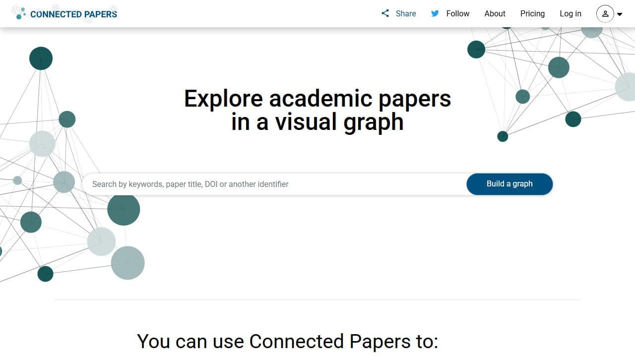 Connected Papers 截图